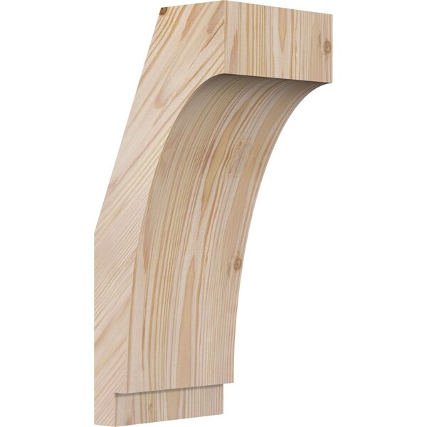 Ekena Millwork 5 1/2"W x 6"D x 14"H Imperial Smooth Knee Brace, Douglas Fir BRC06X06X14IMP00SDF - main